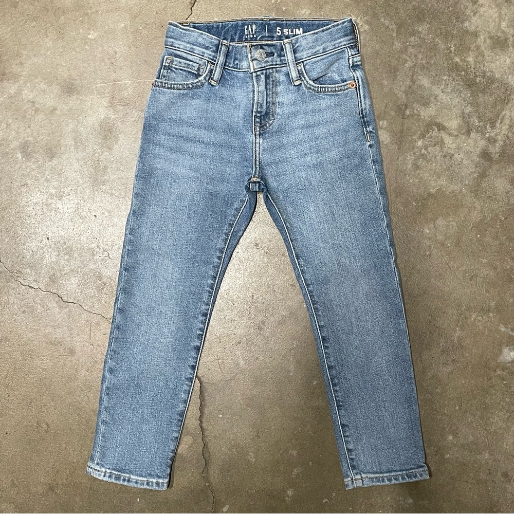 GAP Kids Slim Fit Blue Jeans - Size 5